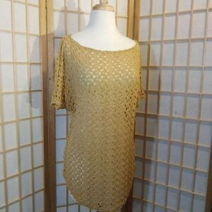 Anthro Staring at Stars XS Open Knit Sweater